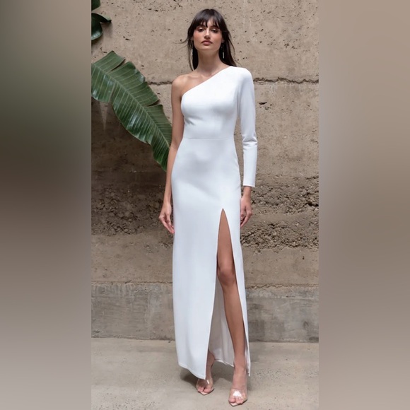 Jenny Yoo Dresses & Skirts - Jenny Yoo Collection Carter white wedding reception shower engagement dress 0